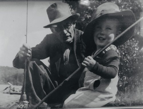 Douglas with his Great Uncle Will Davis